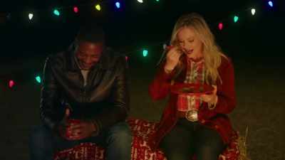 [merry laughs] - Mistletoe in Montana