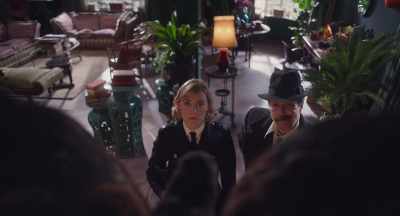 MERVYN: Make yourself comfortable.
You're just in time for elevenses. - See How They Run