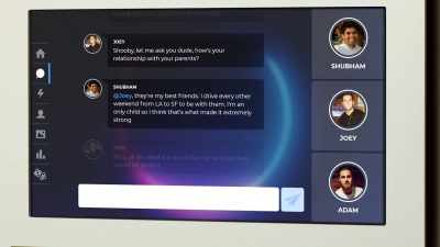 Message: "At this point,
any company would be nice. - The Circle