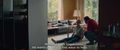 Message from Vogel.
He wants to see us, find ways to help. - Paris Pigalle