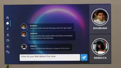 Message:
"How do you feel about the new guy?" - The Circle