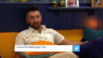 Message: "I know the feeling, girl." - The Circle