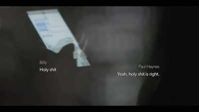 (MESSAGES PING) - I'll Be Gone in the Dark