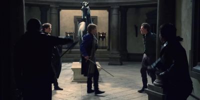 Messer Pazzi, I---
-Guards! - Medici: Masters of Florence