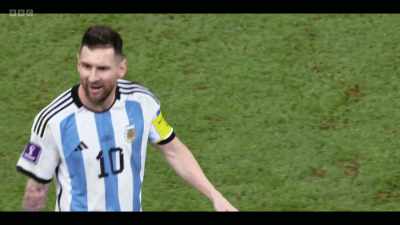 Messi was showing signs
of being quite confrontational. - Lionel Messi: Destiny
