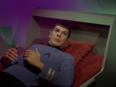 Metabolic rate is doubled
and rising, doctor. - Star Trek