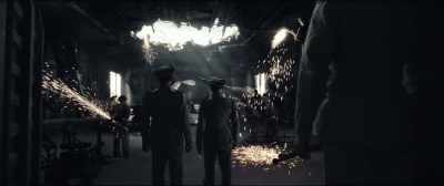 - [metal clanging]
- [tools whirring] - Midway