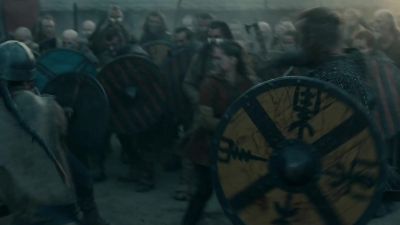 [metal clanging] - Vikings