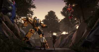 [metal clanks] - Transformers: EarthSpark