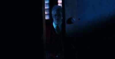 [metal door squeals] - Polar