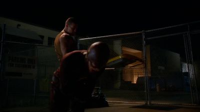 [Metal impact, bones cracking] - The Flash