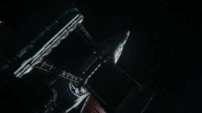 [metallic groaning squeal] - The Astronauts