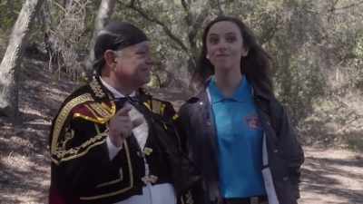 -(metallic snap) -(screams) - Rob Riggle's Ski Master Academy