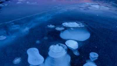 METHANE STUCK UNDER FROZEN
PERMAFROST THAWS TO A POINT - Before the Flood