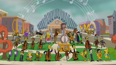 (metronome ticking) - The Simpsons