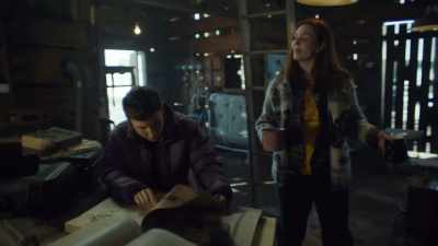 Mexican hot cocoa with extra
marshmallows and chilli powder. - Wynonna Earp: Vengeance