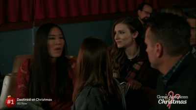Mia, you ask
aunt Kim to call us - Destined at Christmas