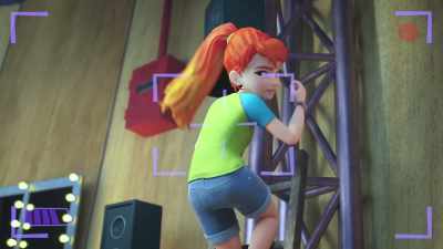 Mia, can you do that
with a little more pizzazz? - LEGO Friends: Girls on a Mission