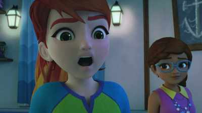 Mia, you don't seriously
believe that-- - LEGO Friends: Girls on a Mission