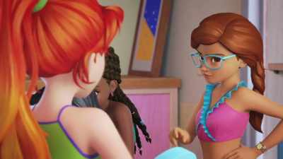 MIA:
Now that you point it out,
sharks don't really roar either! - LEGO Friends: Girls on a Mission