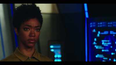 Michael Burnham.
The Michael Burnham on my ship. - Star Trek: Discovery