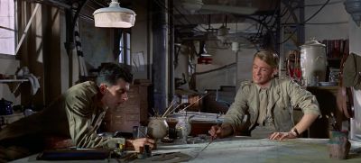 Michael George Hartleythis is a nasty dark little roomThat's rightWe are not happy in itI am It's better than a nasty dark little trenchThen you're a big noble fellow That's right - Lawrence of Arabia
