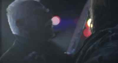 Michael, for God in hell... - Halloween II