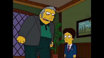 Michael, you have
made me appear weak - The Simpsons