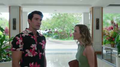 Michael, I don't know
what you're talking-- - Romance in Hawaii