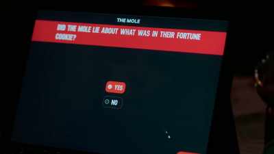 Michael, I watched him lie
about that fortune cookie, - The Mole