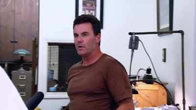 Michael McFadden is Joey's
first wife's new husband - Two Shallow Graves