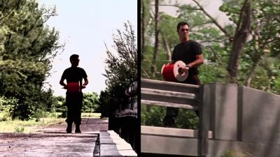 [ Michael Narrating ]
Like new parents, spies take
preventative measures... - Burn Notice