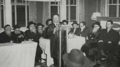 [Michael] One group that was vehemently
opposed was Agudath Israel. - Reckonings
