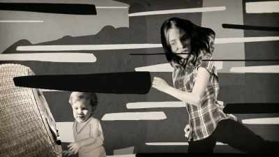 Michael was running around
in the kitchen, - The Lady and the Dale