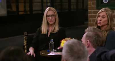 Michel and I started watching some of Season 4, - Friends: The Reunion