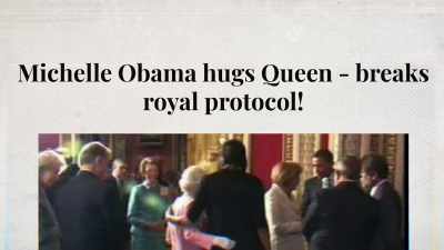 [Michele Norris]
The First Lady is a hugger, - First Ladies