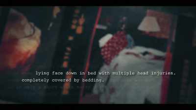 MICHELLE: A metal fragment
consistent with brass - I'll Be Gone in the Dark
