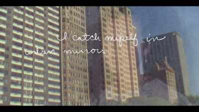 MICHELLE: I catch myself
in urban mirrors, - I'll Be Gone in the Dark