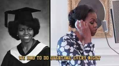 [Michelle singing lyrics] - First Ladies