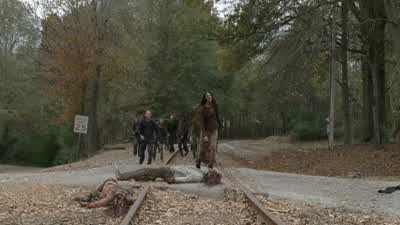 Michonne: Thought maybe there'd be some houses down this way. - The Walking Dead
