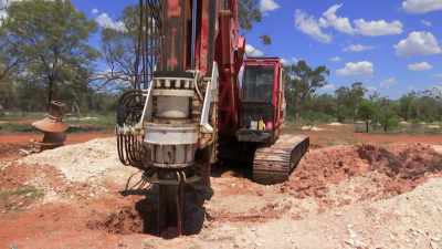 Mick will just have to keep (BLEEP)
with it will we come through. - Outback Opal Hunters