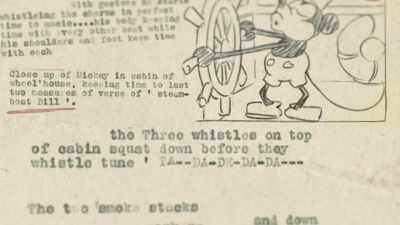 Mickey was not
an overnight success. - Mickey: The Story of a Mouse
