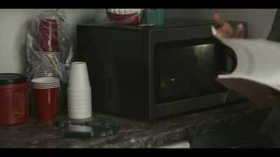 (microwave beeping) - American Rust
