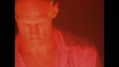[mid-tempo music playing] - Midnight Oil: The Hardest Line