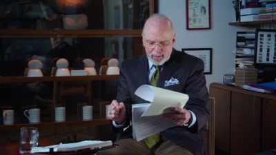 "Mid-way through his testimony - Rewind