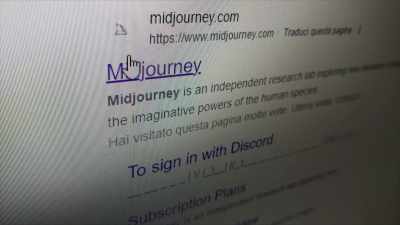 Midjourney was something
which could take - A Brief History of the Future