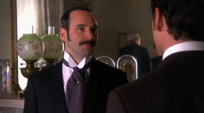 Might there by anyone
to corroborate your whereabouts - Murdoch Mysteries