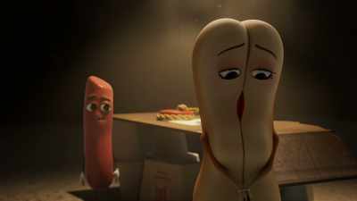Might as well make yourself comfortable.
We're gonna be here a while. - Sausage Party: Foodtopia