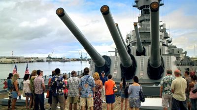 "Mighty Mo" served in battles
all over the world. - Hawaii Five-0