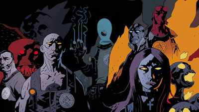 Mignolaverse is the comic book
universe that includes Hellboy - Mike Mignola: Drawing Monsters